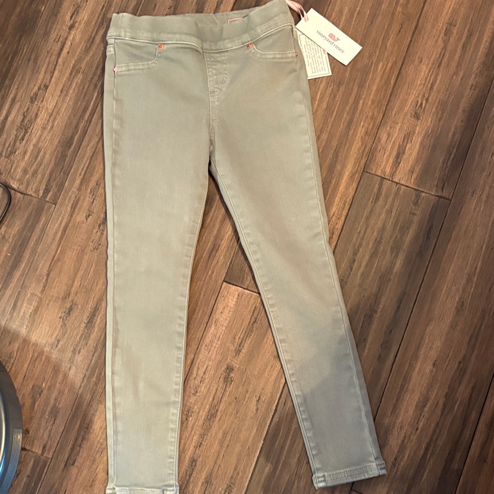Vineyard Vines Kids Light Gray Jeans